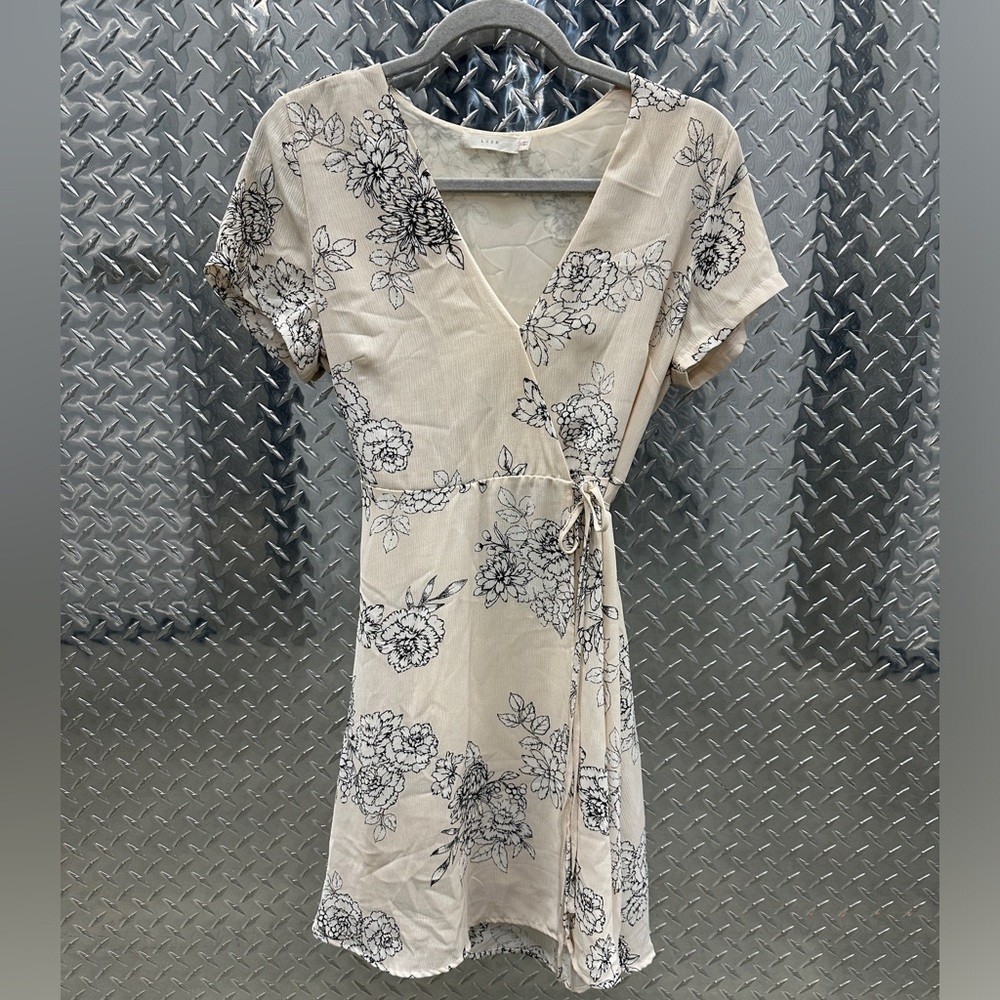 Floral Wrap Dress